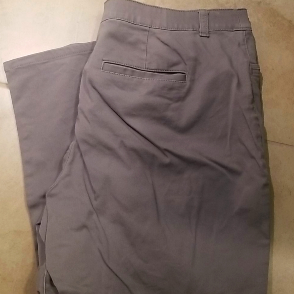 Gray slacks Signature Slimming from cjbanks.
